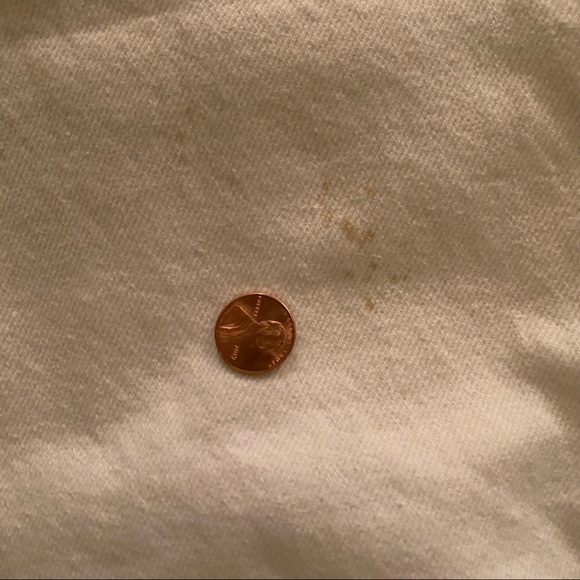 Made in USA 80s 90s Levi’s Orange Tab 505 White Jeans - Picture 6 of 8